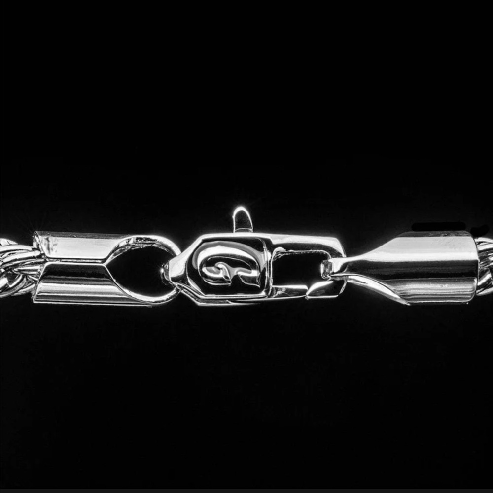 Elegant Silver Rope Chain Necklace - Picture 5 of 8